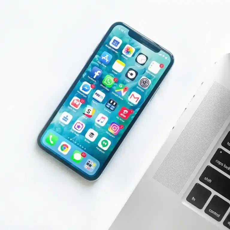 Iphone homescreen
