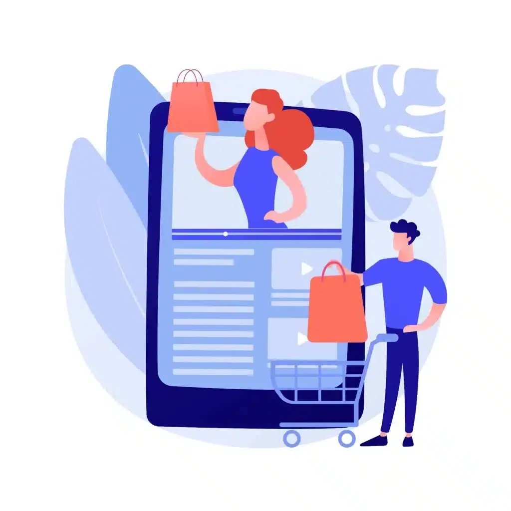 Illustratie online shoppen