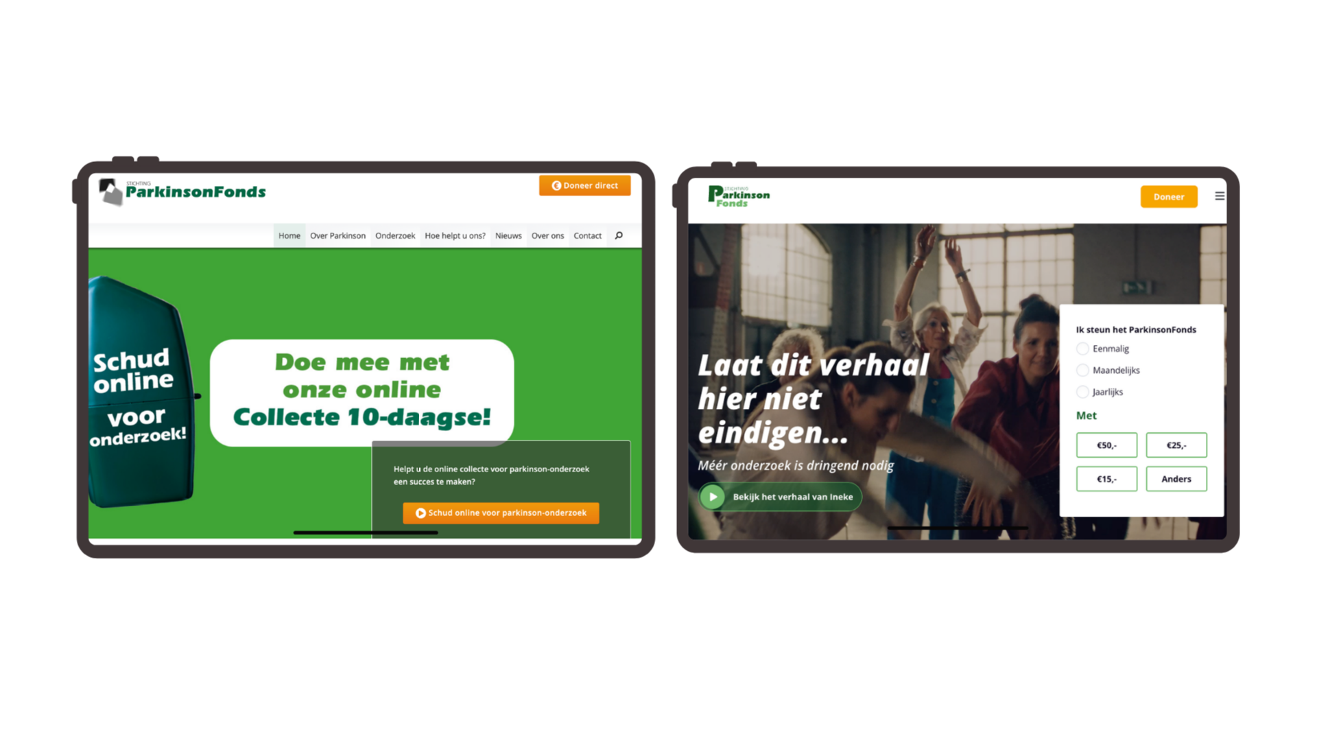 Stichting ParkinsonFonds - Endeavour Heroes