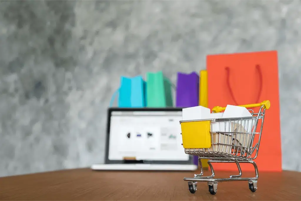 Winkelwagen online shoppen